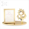 Crystocraft Deluxe Natural Gold Plated Chinese Zodiac Decorated with Crystals from Swarovski Dragon Metal Photo Frame