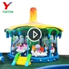 Cheap Amusement Rides Bee Candy Theme Park Merry Go Round Horses Musical Carousel