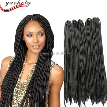 Synthetic Soft Dreadlocks Hair Senegalese Twist Hair Havana Mambo