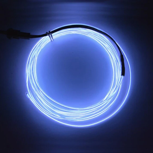 Sewable Multi Color Electroluminescent Wire/ Glowing El Wire For ...