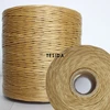 Waxed polyester stitching thread for leather shoes