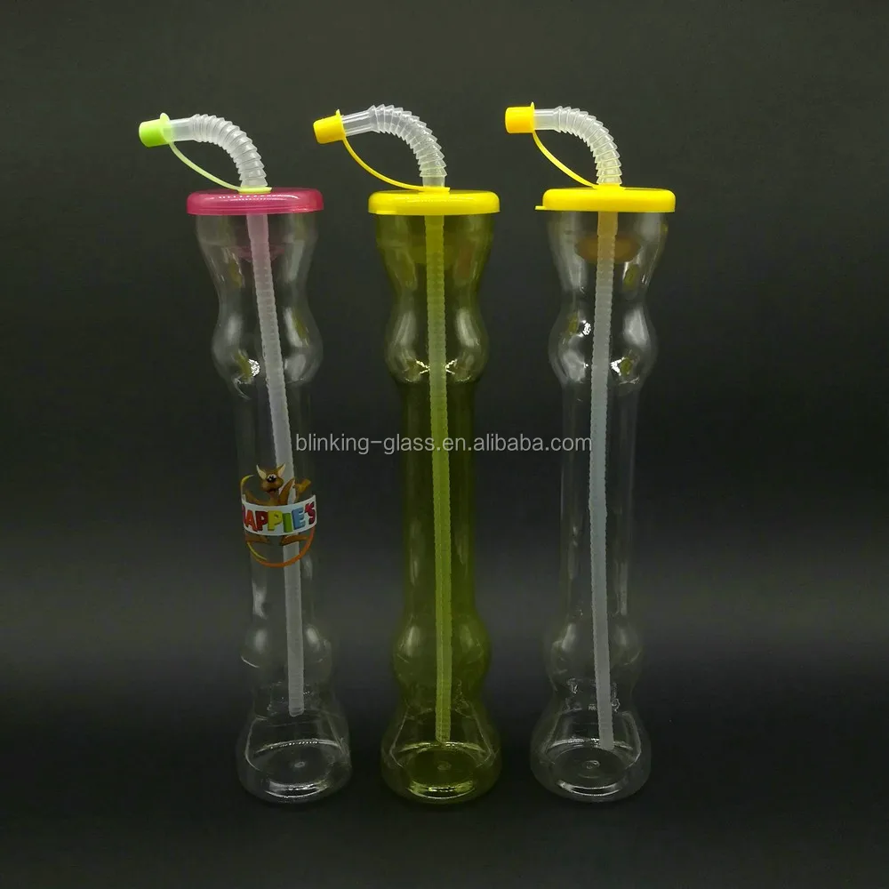 16oz Plastic Slush Yard Cups With Straw Buy Plastic Yard Cups,Slush
