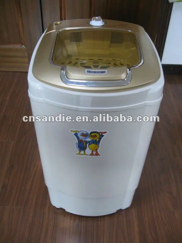 6kg Top Loading Transparent Cover Single Tub Clothes Dryer/mini Spin