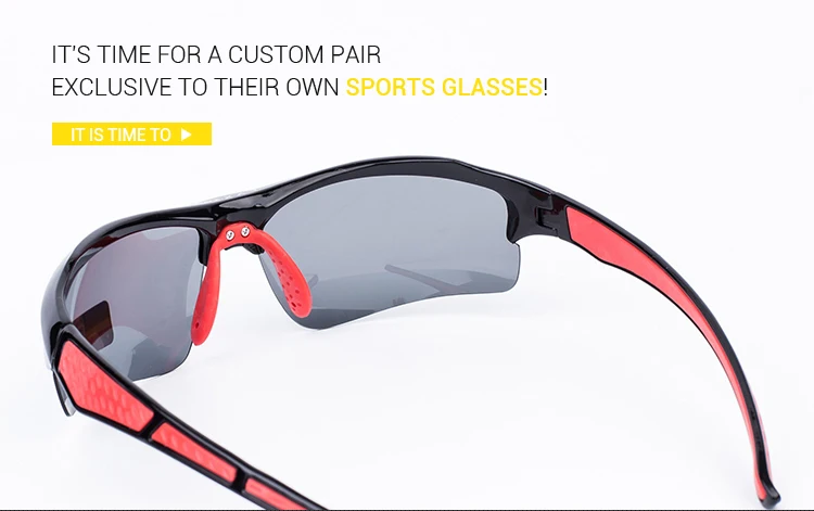 OEM Hot Sale Custom Logo Basketball Glasses Windproof Driving Running Tr90 Cycling Sport Sunglasses