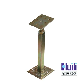 Steel Flat Pedestal For Raised Flooring System Buy Adjustable