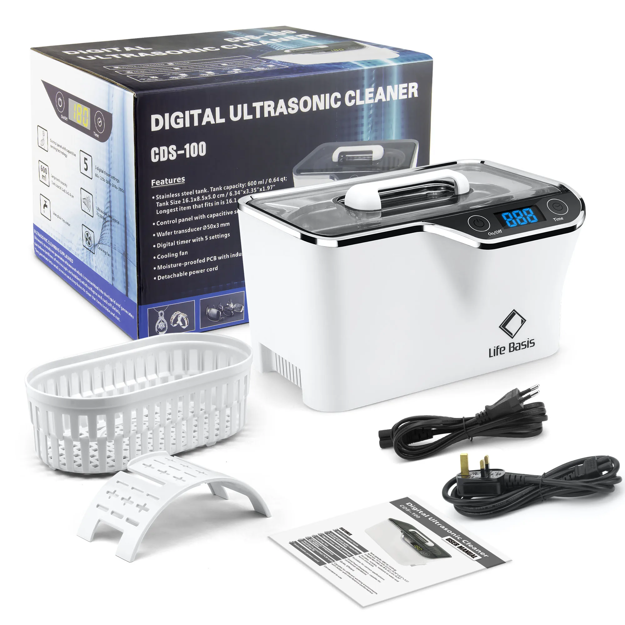 Jewelry Ultrasonic Cleaner