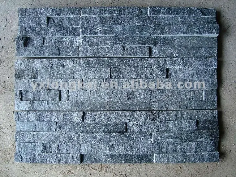 Quarzite nera muro di pietra ardesia id prodotto:419183901 italian ... Ardesia nera a parete