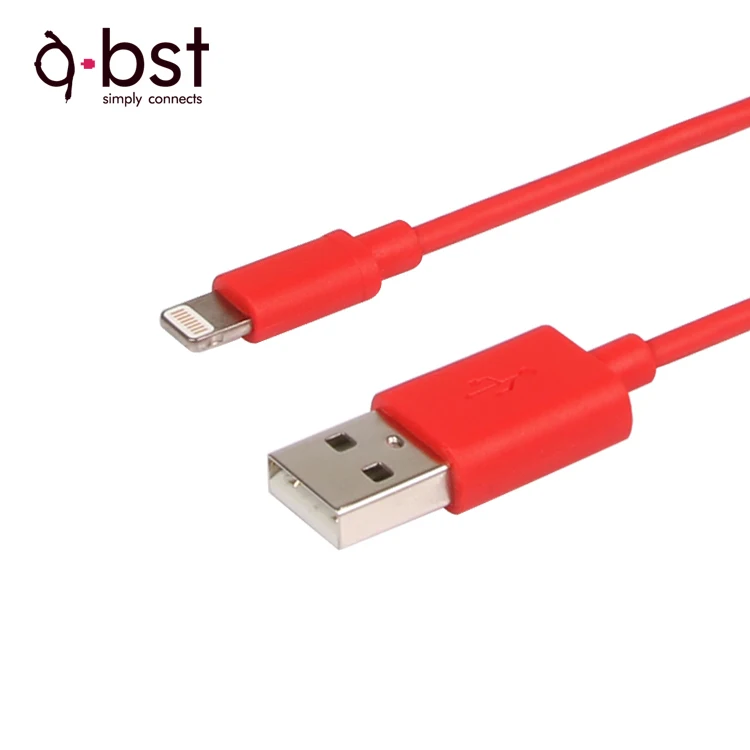 Low cost MFi Certified TPE USB Charging and SYNC Cable for iPhone X iPhone 8