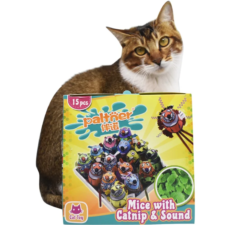 Wholesale Mouse Shape Squeaky Plush Mint New Chinese Cat Toy Buy Cat