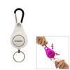 DOBERMAN Key-chain Personal Security Alarm Pull Ring Triggered Anti-attack Safety Emergency Alarm(White)