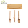 Wooden Fork Spoon Knife Cutlery Set for Party