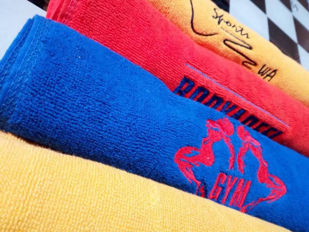100cotton Custom Logo Gym Fitness Sports Towel Buy Custom Logo