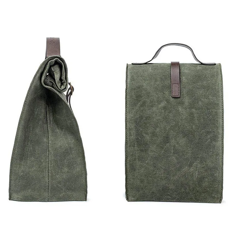 High End Custom Design Outdoor 16oz Heavy Waxed Canvas Waterproof