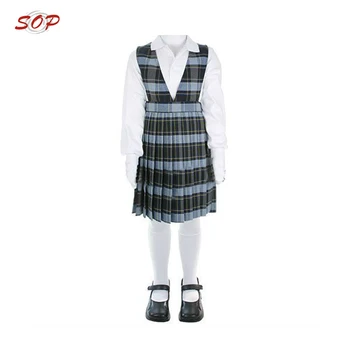 The Fashionable School Skirts Plaid School Uniform - Buy The ...