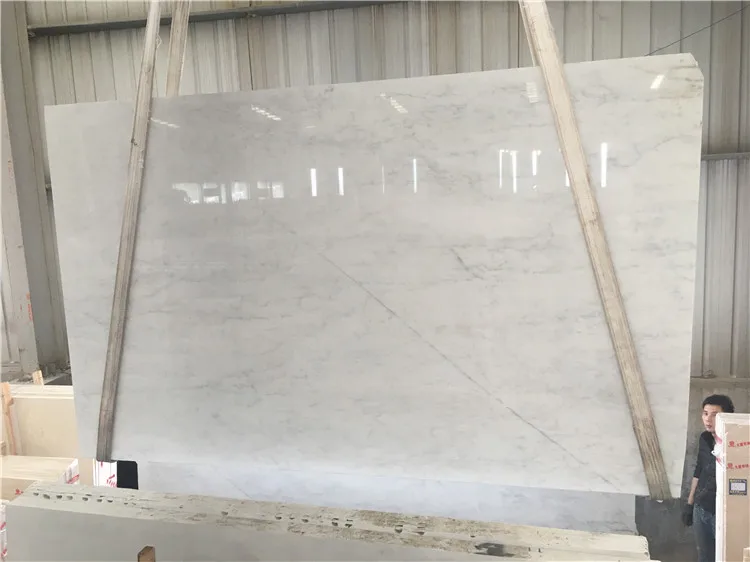 Samistone Statuary White Marble Slab for Floor