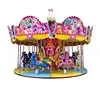 24 Seat Fairground Mini Kids Carousel / Merry Go Round For Sale