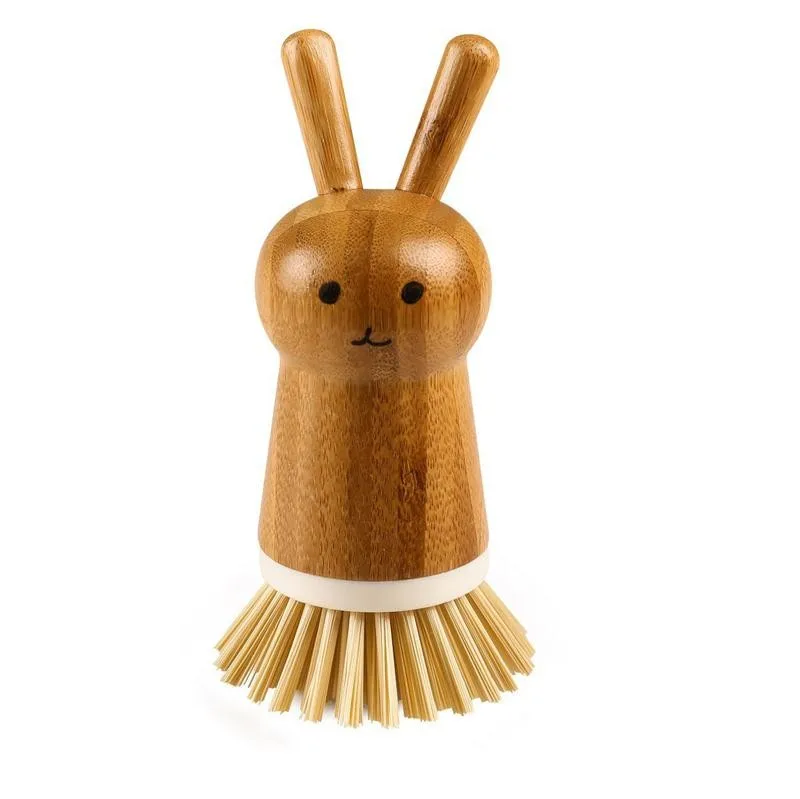 New Bamboo Kitchen Scrub Brushes Bamboo Vegetable Brush Buy Bamboo