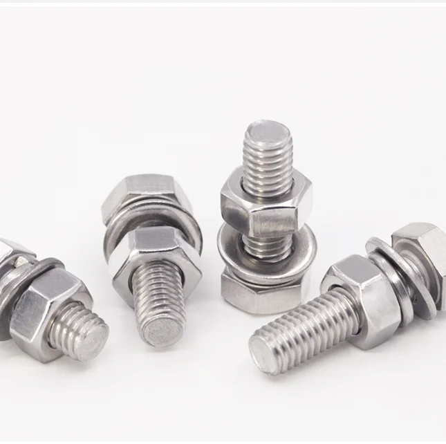 High Quality Bulk Din Standard 1mm 2mm 10mm 12mm 33mm 8.8 Aluminum M16