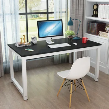 Hot Sale Steel Wooden Computer Desk Modern Simple Style Laptop