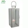 New vintage Moroccan style outdoor hanging glass metal shell candle lantern for garden