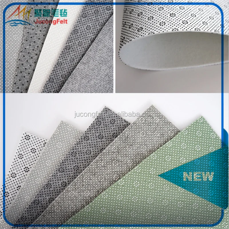 2019 Hotsale Popular Antislip Nonwoven Fabric With Pvc Dots For Carpet