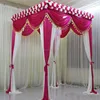 Romantic Portable flower wall retractable backdrop stand