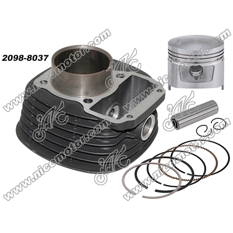 Sym Ara125 52.4mm Bore Motorcycle 125cc Engine Cylinder Kit With Piston