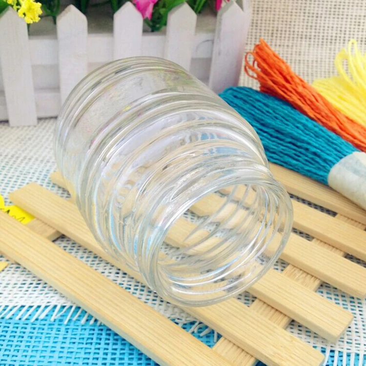 Lead-free glass seal thread honey bottle