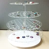 acrylic jewelry display rotating earring holder pierced girls earring holder