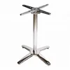 Furniture hardware adjustable feet stainless steel folding table base foldable metal table legs