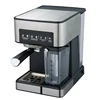Professional good quality Function for touch sensing espresso cappuccino latte coffee maker machine with milk Frothing system