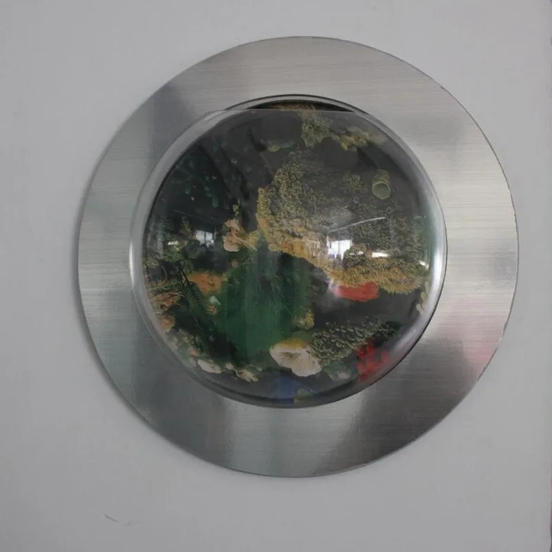 Custom Acrylic Wall Mount Hanging Mirror Fish Bowl Aquarium Tank Beta