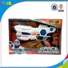 Super toy space gun with flashing light and sound action space gun for kids