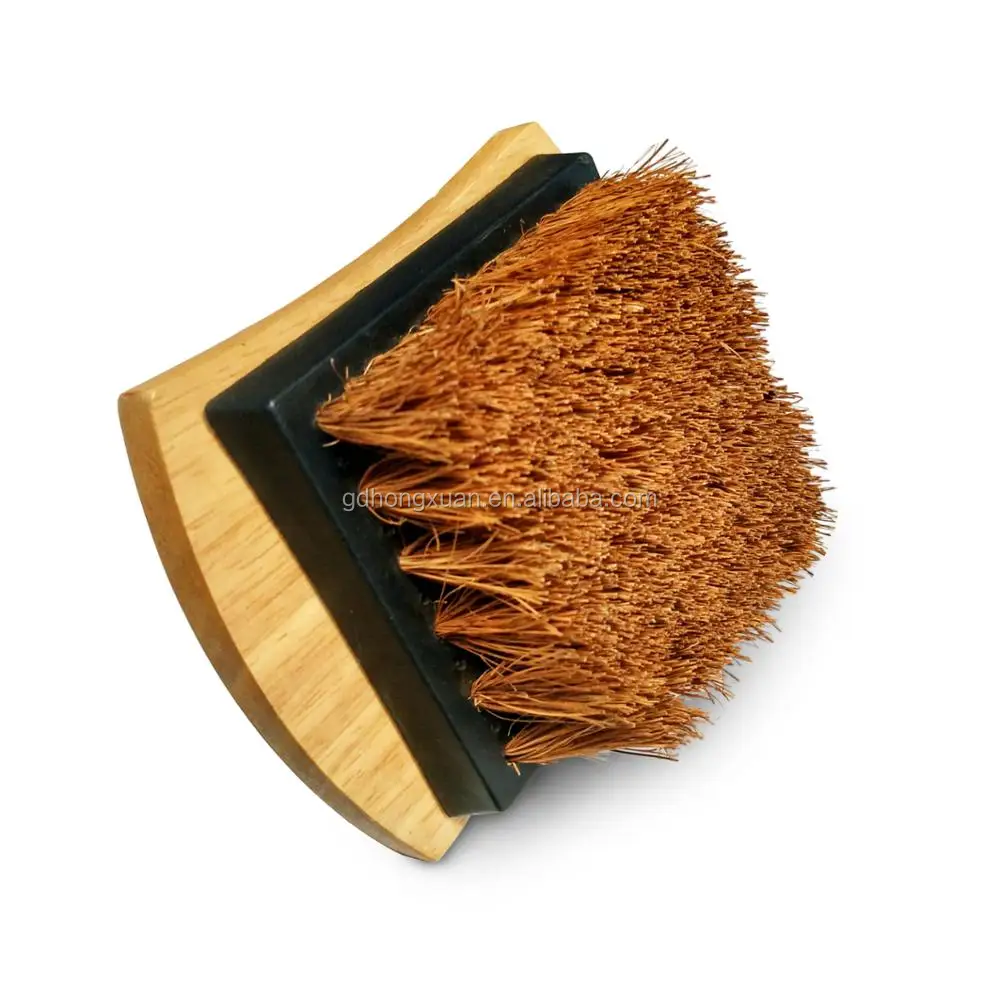 Natural Coconut Bristle Kitchen Pot Cleaning Brush Ecofriendly Solid