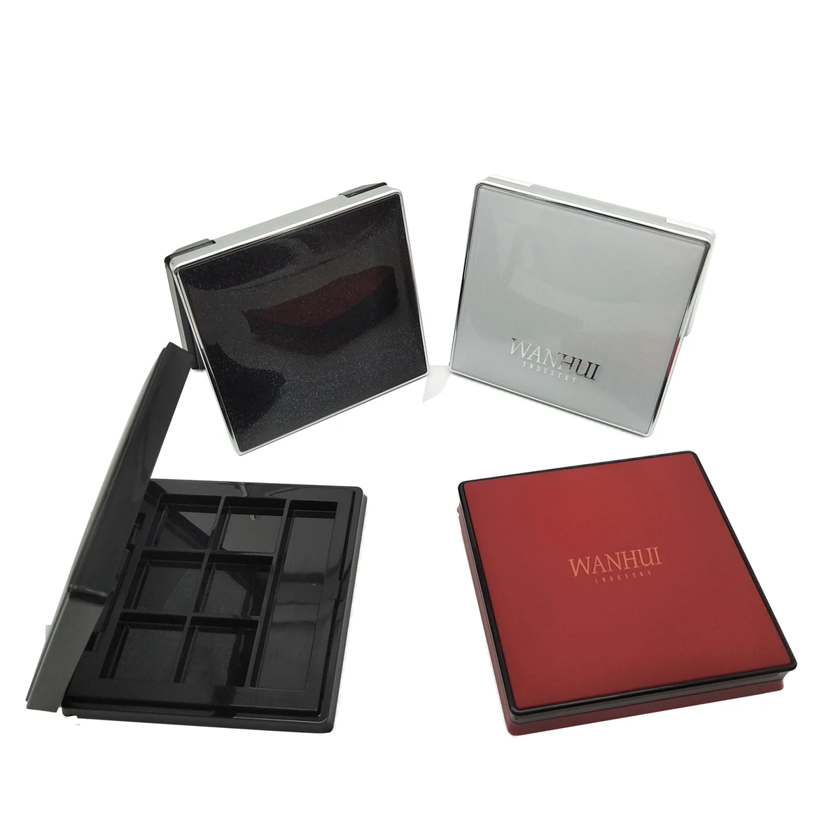 New Arrival Empty Eyebrow Powder Case Eyeshadow Palette Packaging
