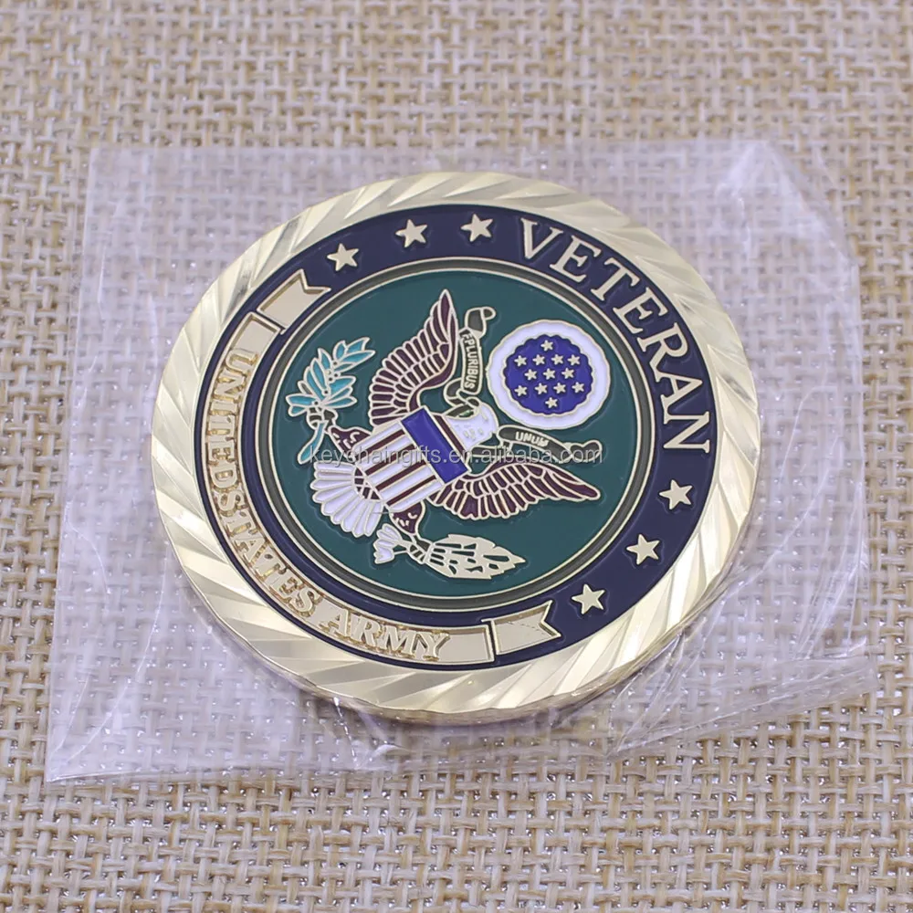 3d Die Casting Zinc Alloy Gold Military Challenge Coins Buy Challenge