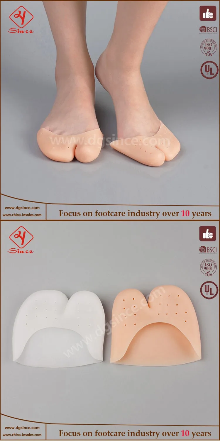 Silicone Ballet Shoes Dancing Valgus Toe Protector Pad Cap Insoles