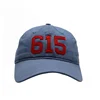 Custom Made Old Style Plain Distressed Unstructured Worn-Out Denim Baseball Caps