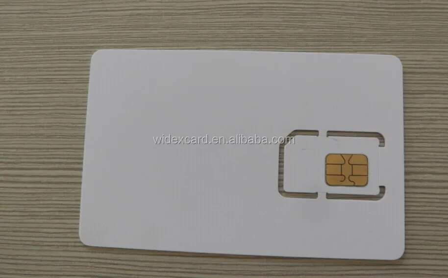 Blank white Programable CDMA UIM Card