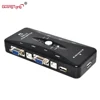 4 Computers Use 1 display 4 input 1 output hub USB 2.0 kvm switch usb 4 port