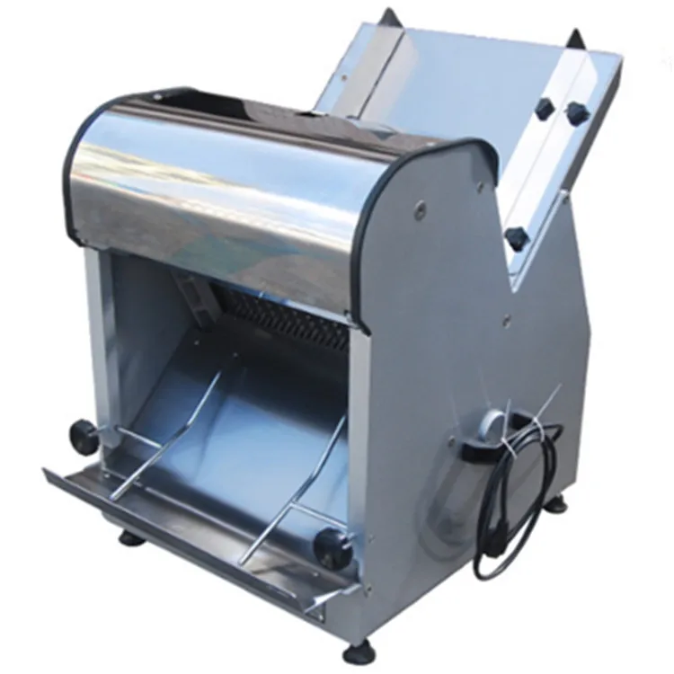 Commercial Electric Rotary Toast Bread Loaf Slicer Cutting Machine