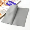 Microfiber wiping cloth custom design jewelry polishing cloth