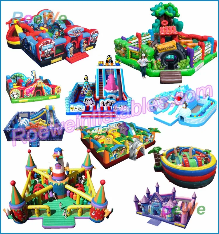 inflatable air race track