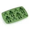 Reusable Wind-up Toy ROBOT Shape Ice Cube Kitchen Mold Tray Kids Party Fun