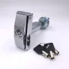 SF2001 Bright chrome zinc alloy T handle lock for vending machine MK200