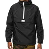 New Model High Street Style Custom Windbreaker Winter Coach Hooded Track Jacket Men