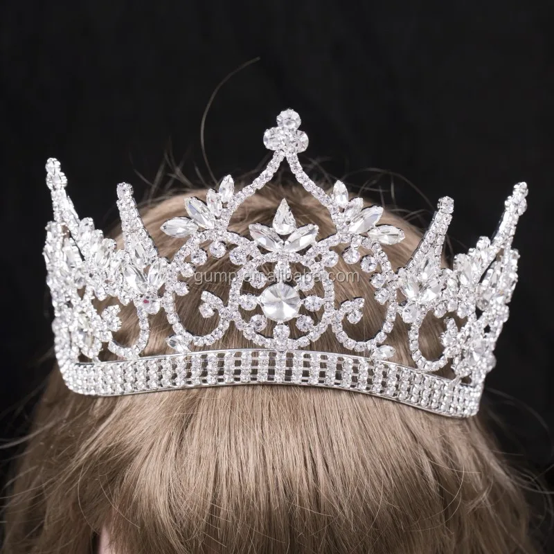 Crystal Tiara Pageant Crown Buy Large Pageant Crowns,Beauty Pageant