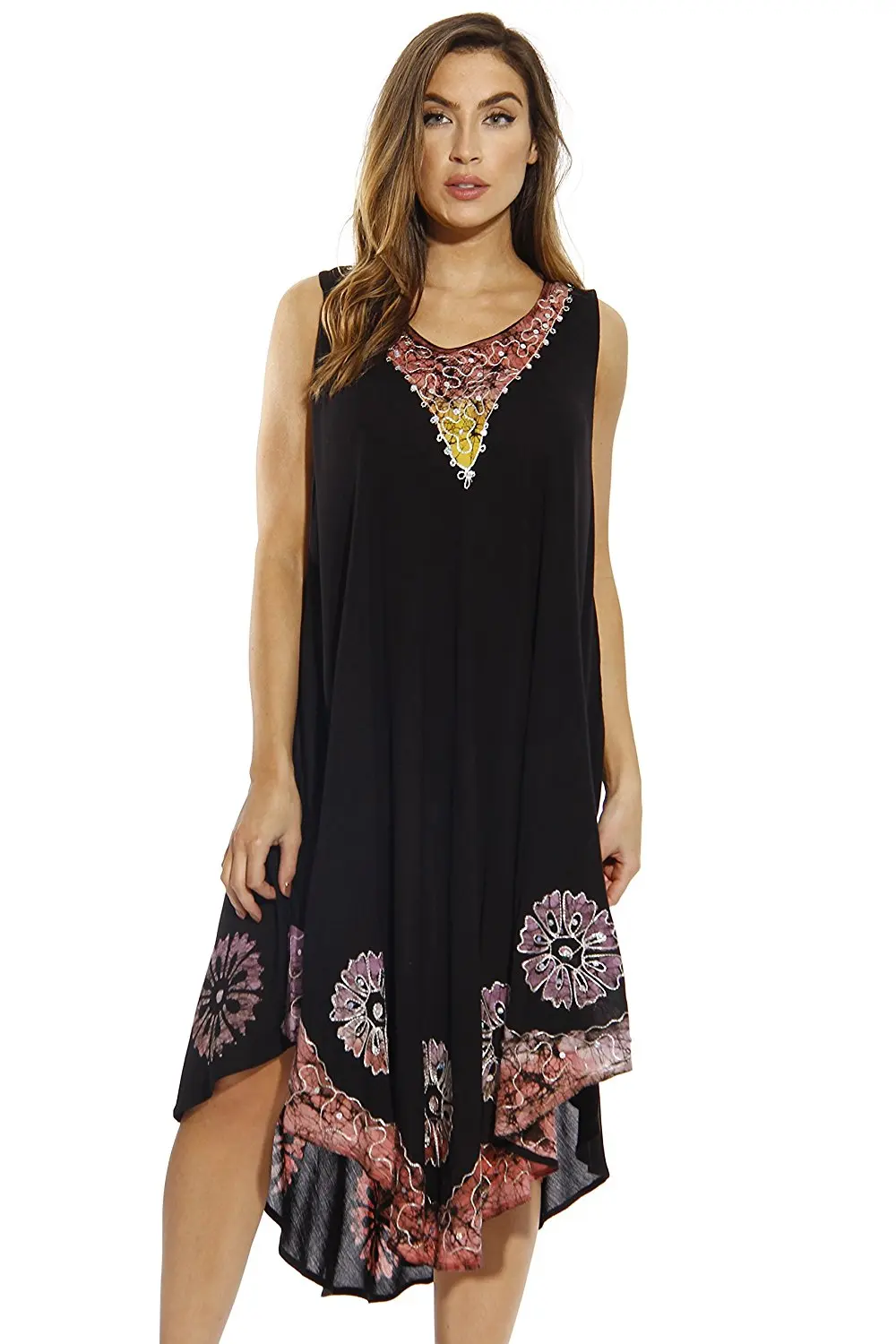 Buy Riviera Sun Batik Embroidered Dress Sundresses For Women in Cheap ...