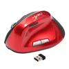 Free Shipping Ergonomic USB Vertical Mouse Wireless Gaming Mice 6D Rechargeable Mouse 2.4GHZ Computer Mice Optical 2400DPI