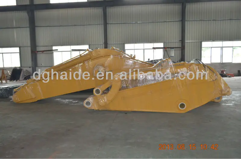 CE-approved Standard Boom and Arm for Excavators with Maximum Length Depending on Tonnage and 6 Months Warranty